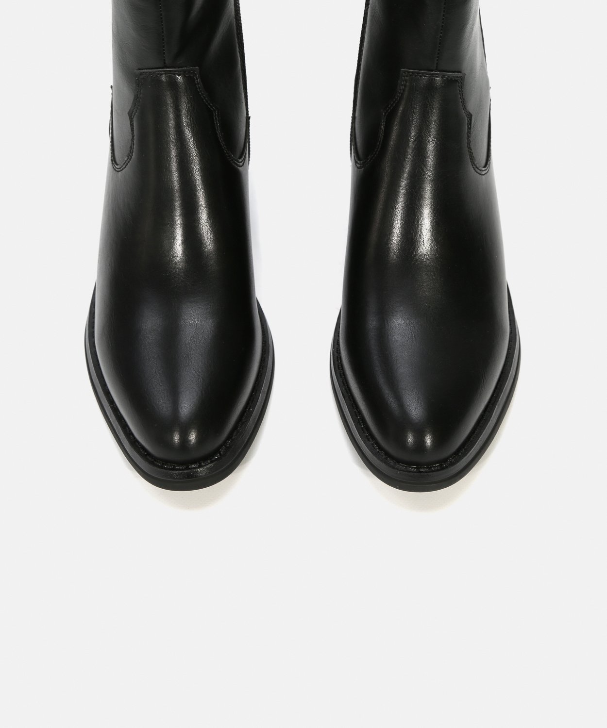 Botines tacón liso image number null